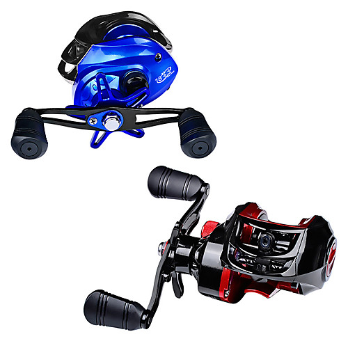 

Fishing Reel Baitcasting Reel 7.2:1 Gear Ratio 171 Ball Bearings Easy to Carry for Sea Fishing / Freshwater Fishing / Trolling & Boat Fishing