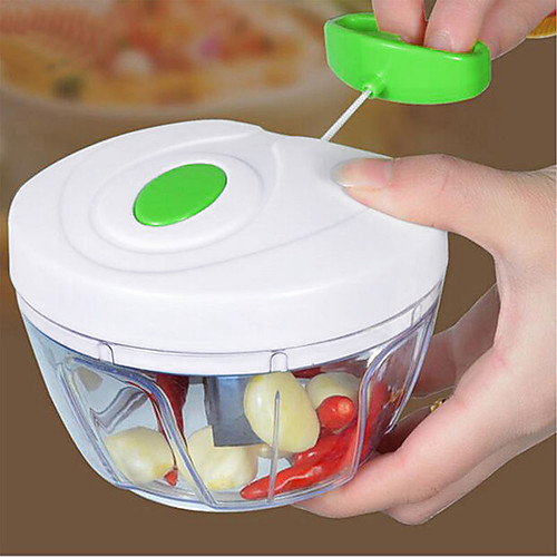 

Manual Food Chopper Vegetable Chopper Food Processor Meat Machine Crusher Blender