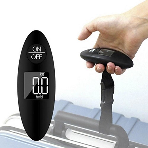 

40kg/60g LCD Digital Electronic Luggage Scale Portable Suitcase Handled Travel Bag Weighting Fish Hook Hanging