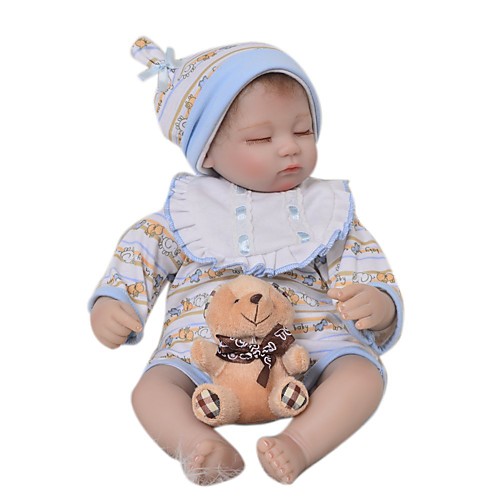 

Reborn Baby Dolls Clothes Reborn Doll Accesories Cotton Fabric for 17-18 Inch Reborn Doll Not Include Reborn Doll Elephant Soft Pure Handmade Boys' 4 pcs