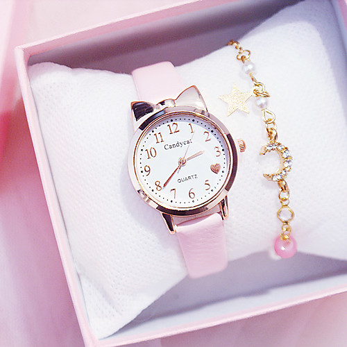 

Kids Quartz Watches Analog Quartz Modern Style Stylish Colorful Chronograph Cute Creative / PU Leather