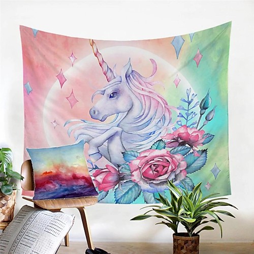 

ITALIAN CORNER RESTAURANT TAPESTRY Printed Wall Hanging Tapestry Polyester Tapestry