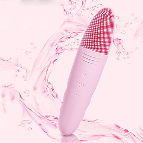 

Silicone wash a face cleansing instrument heating thermostatic apparatus cleaning brush electric massager