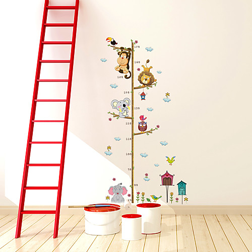 

Kid's Height Measuring Ruler Wall Stickers Decorative Wall Stickers, PVC Home Decoration Wall Decal Wall Decoration / Removable 2570CM
