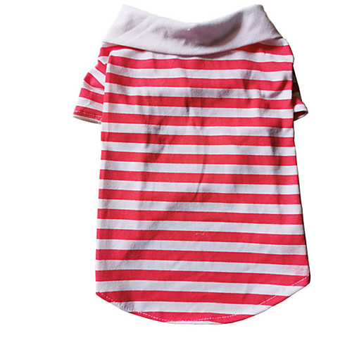 

Dog T-shirts Stripes Simple Style Casual / Sporty Sports Casual / Daily Dog Clothes Puppy Clothes Dog Outfits Breathable Orange Green Costume for Girl and Boy Dog Cotton XS S M L XL
