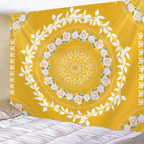 

Mandala Bohemian Wall Tapestry Art Decor Blanket Curtain Hanging Home Bedroom Living Room Dorm Decoration Boho Hippie Psychedelic Floral Flower Lotus Indian