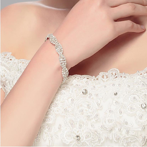 

Women's Chain Bracelet Classic Love Sweet Fashion Alloy Bracelet Jewelry Silver For Wedding Party Gift Daily Festival