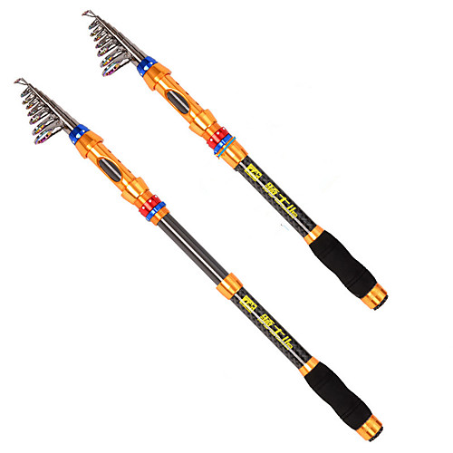 

Fishing Rod Tele Pole Carbon Retractable Cable Easy to Carry Light and Convenient Extra Heavy (XH) Sea Fishing