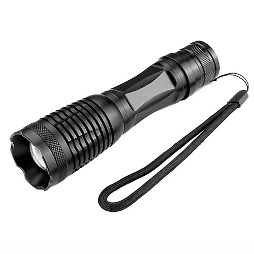 

LED Flashlights / Torch Tactical Waterproof 2000/1600/1800 lm LED 1 Emitters 5 Mode Tactical Waterproof Zoomable Rechargeable Adjustable Focus Impact Resistant Camping / Hiking / Caving Everyday Use