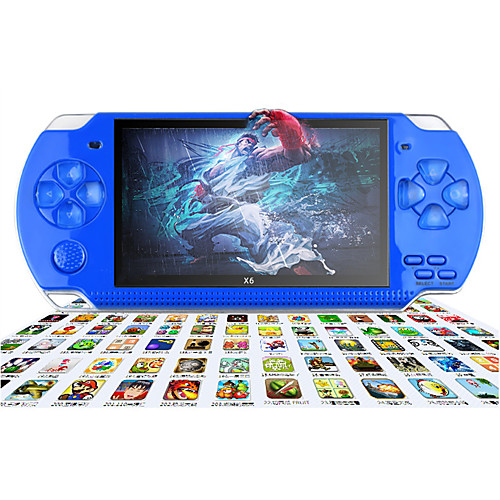 

10000 Games in 1 Handheld Game Player Game Console Multi-function with Rear Camera Support TV Output Classic Theme Retro Video Games with 4.3 inch Screen Kid's Adults' All 1 pcs Toy Gift