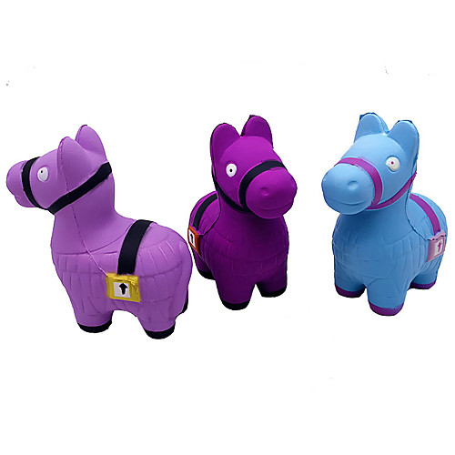 

Squishy Toy Squeeze Toy Jumbo Squishies Stress Reliever 3 pcs Horse Soft Stress and Anxiety Relief Slow Rising PU For Kid's Adults' Men and Women Boys and Girls Gift Party Favor