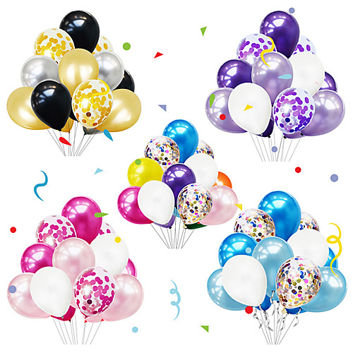 

Party Balloons 102 pcs Party Supplies Latex Balloons Boys and Girls Party Wedding Birthday 12inc for Party Favors Supplies or Home Decoration