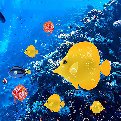 

Aquarium Decoration Artificial Fish Noctilucent Silicone
