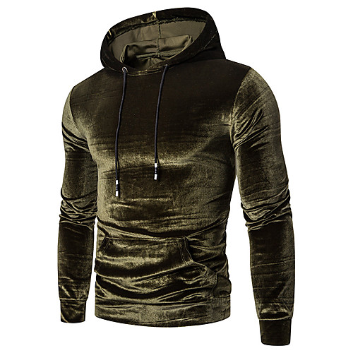

mens athletic velvet fleece tracksuit jogging sweatsuit activewear (s, red)