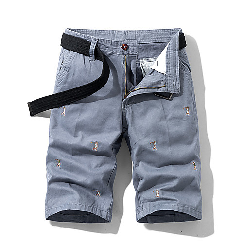 

Men's Hiking Shorts Hiking Cargo Shorts Summer Outdoor 10 Breathable Quick Dry Sweat-wicking Wear Resistance Cotton Shorts Bottoms Black Army Green Blue Grey Khaki Camping / Hiking Hunting Fishing