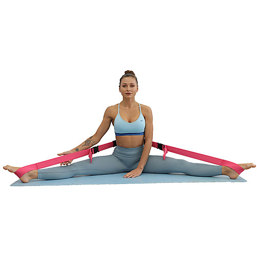 

Yoga Strap Sports Emulsion Yoga Pilates Stretchy Durable Stretching Physical Therapists For Unisex