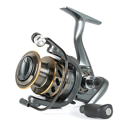 

Fishing Reel Spinning Reel 5.2:1 Gear Ratio Ball Bearings Sea Fishing / Freshwater Fishing / Trolling & Boat Fishing / Hand Orientation Exchangable