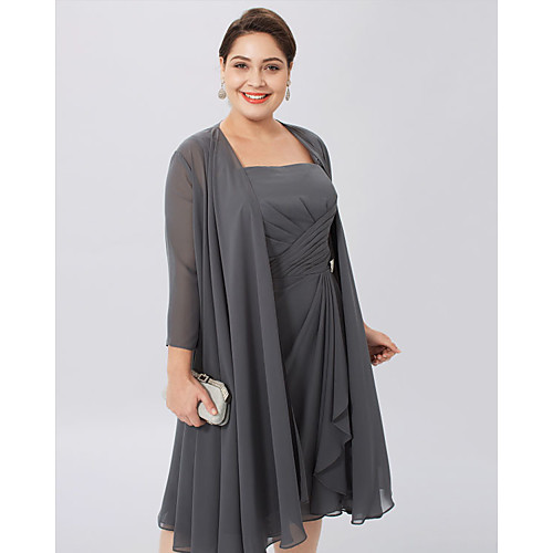 

Long Sleeve Shrugs Chiffon Wedding / Party / Evening Women's Wrap With Solid