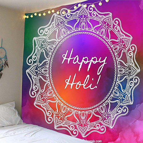 

Mandala Bohemian Wall Tapestry Art Decor Blanket Curtain Hanging Home Bedroom Living Room Dorm Decoration Boho Hippie Psychedelic Floral Flower Lotus Indian