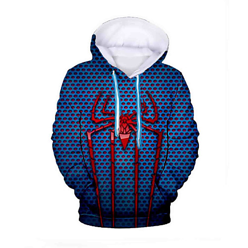 

Men's Hoodie Graphic Daily Basic Hoodies Sweatshirts Navy Blue