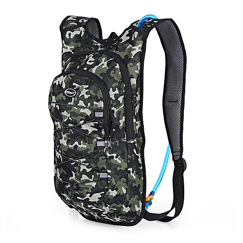 

5 L Cycling Backpack Multifunctional Reflective Cycling Bike Bag Waterproof Fabric 420D Nylon Bicycle Bag Cycle Bag Hiking Outdoor Exercise Multisport