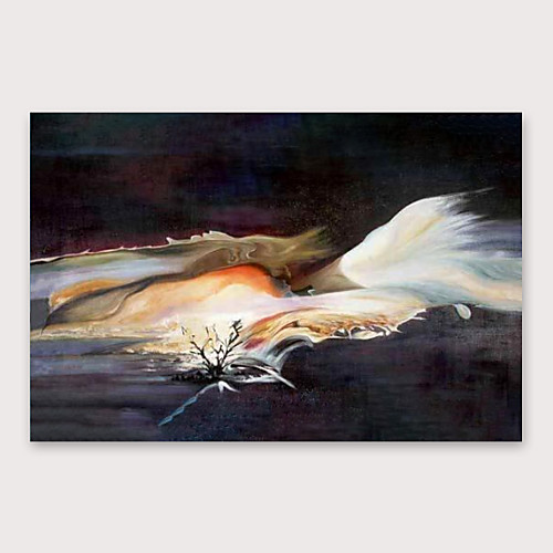 

Oil Painting Hand Painted Horizontal Abstract Landscape Modern Stretched Canvas