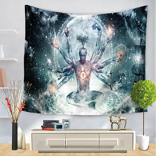 

Mandala Bohemian Wall Tapestry Art Decor Blanket Curtain Hanging Home Bedroom Living Room Dorm Decoration Boho Hippie Psychedelic Floral Flower Lotus Buddha Indian