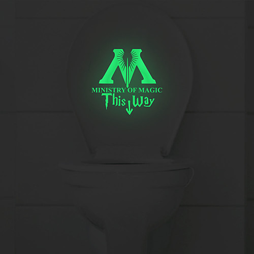

Luminous Wall Stickers Decorative Wall Stickers, PVC Home Decoration Wall Decal Wall Decoration / Removable 1514CM