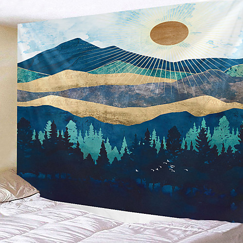 

Home Living Tapestry Wall Hanging Tapestries Wall Blanket Wall Art Wall Decor Landscape painting Tapestry Wall Decor