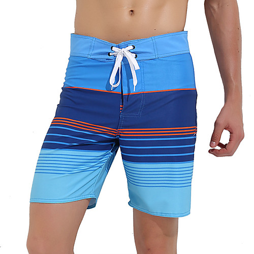 

Men's Swim Trunks Elastane Bottoms Breathable Quick Dry Swimming Surfing Water Sports Summer / Stretchy