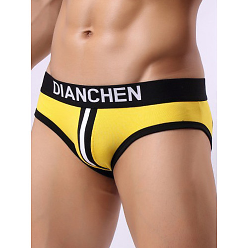 

Men's 1 Piece Cut Out Briefs Underwear - Normal Low Waist White Black Red M L XL
