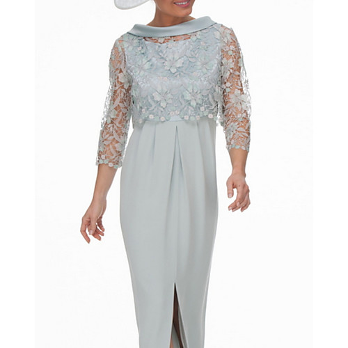 

3/4 Length Sleeve Shrugs Chiffon / Lace Wedding / Party / Evening Women's Wrap With Appliques / Hollow-out