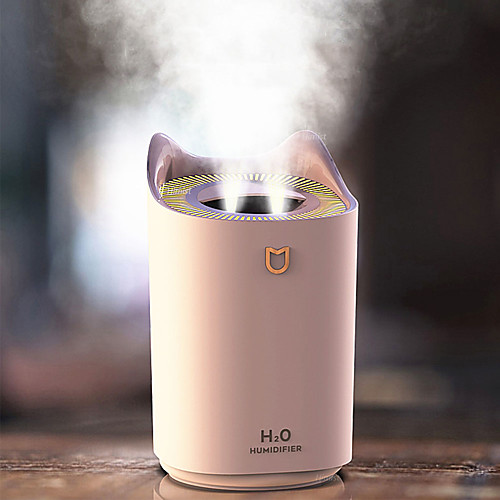 

Home Air Humidifier 3000ML Double Nozzle Cool Mist Aroma Diffuser with Coloful LED light Heavy fog Ultrasonic USB Humidificador