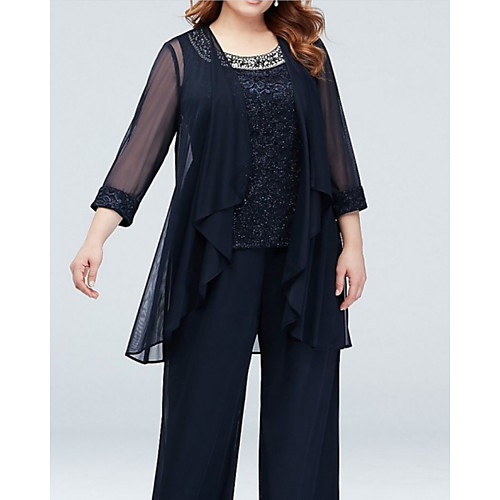 

3/4 Length Sleeve Shrugs Chiffon Wedding / Party / Evening Women's Wrap With Ruching