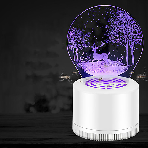 

1 Piece Mosquito Lamp USB Easy to Use Insect Mosquito Fly Killer Repellent Physical Mosquito Killing Traveling Indoor Kid's Adults'