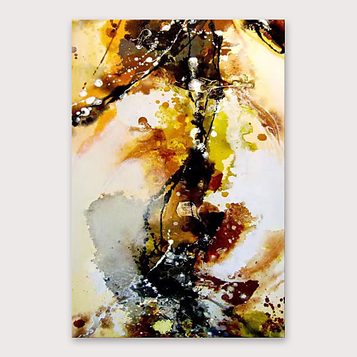 

Oil Painting Hand Painted Vertical Abstract Modern Stretched Canvas