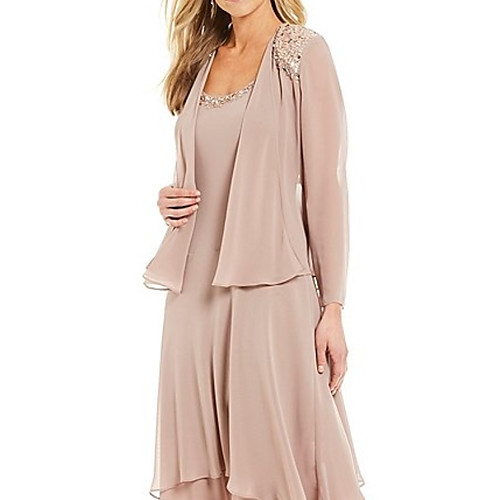

Long Sleeve Shrugs Chiffon Wedding / Party / Evening Women's Wrap With Solid