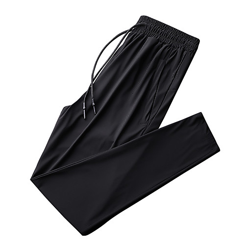 

Men's Joggers Jogger Pants Track Pants Pants / Trousers Athleisure Wear Bottoms Fitness Running Walking Jogging Cycling Breathable Quick Dry Moisture Wicking Sport Solid Colored Black Gray / Stretchy