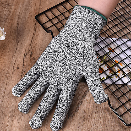 

1 Pair Gloves Cut Resistant High Performance Level 5 Protection Kitchen Tool Fishing Hunting Gloves Steel Wire Mesh Gloves Fishing Tools