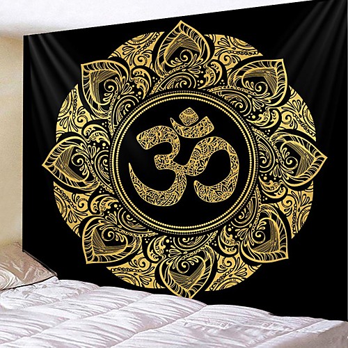 

Mandala Bohemian Wall Tapestry Art Decor Blanket Curtain Hanging Home Bedroom Living Room Dorm Decoration Boho Hippie Psychedelic Floral Flower Lotus Indian