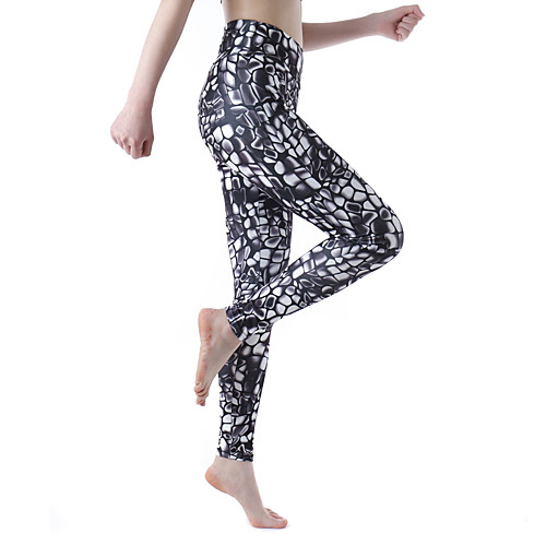 

Women's Yoga Pants Cropped Leggings Tummy Control Butt Lift Breathable Black Yoga Fitness Gym Workout Sports Activewear Stretchy