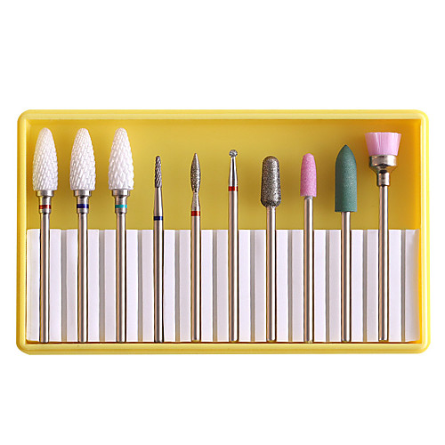 

Polishing Machine Nail Tool Alloy Tungsten Steel Ceramic Nail Polish Head Set Polishing Tool