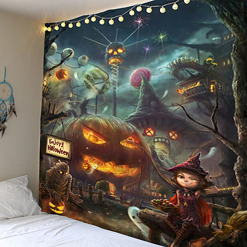 

Halloween Scary Palm Blood Wall Hanging Tapestry Halloween Party Wall Tapestry Cloth Tapestries Home Bar Halloween DIY Decor