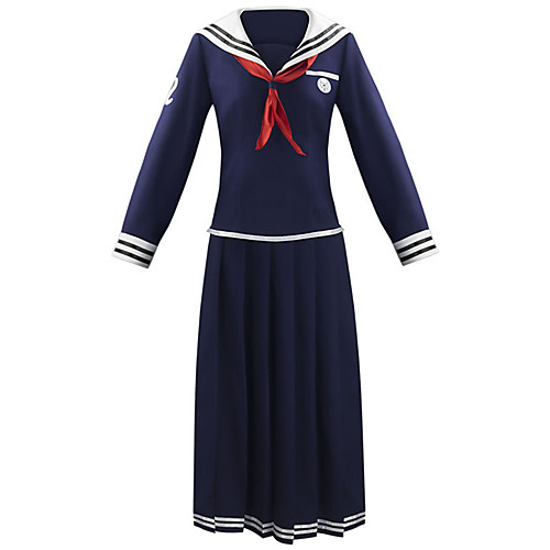 

Inspired by Dangan Ronpa Anime Cosplay Costumes Japanese Cosplay Suits Top Skirt Collar For Women's