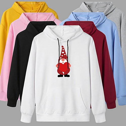 

Women's Hoodie Pullover Artistic Style Hoodie Cartoon Sport Athleisure Hoodie Top Long Sleeve Warm Soft Oversized Comfortable Everyday Use Exercising General Use / Winter