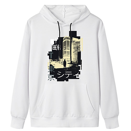 

Women's Pullover Hoodie Sweatshirt Graphic Daily Weekend Basic Casual Hoodies Sweatshirts White Black Blue