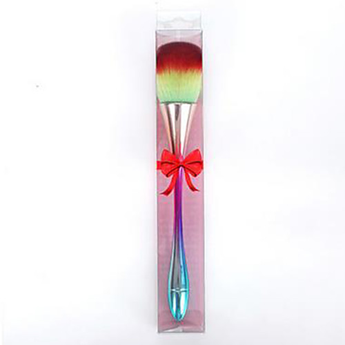 

Professional Makeup Brushes 1pc Professional Soft Travel Size Color Gradient Comfy Synthetic Hair Plastic for Blush Brush