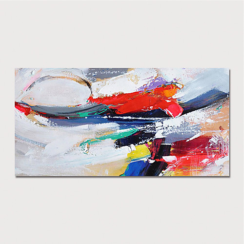 

Oil Painting Hand Painted Horizontal Abstract Modern Stretched Canvas
