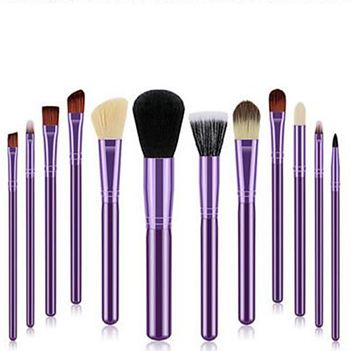 

Professional Makeup Brushes 12pcs Professional Soft Full Coverage Comfy Artificial Fibre Brush Wooden / Bamboo for Blush Brush Foundation Brush Makeup Brush Eyeshadow Brush