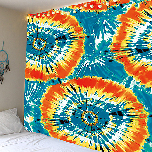 

Mandala Bohemian Tie Dye Wall Tapestry Art Decor Blanket Curtain Hanging Home Bedroom Living Room Dorm Decoration Boho Hippie Psychedelic Floral Flower Lotus Indian